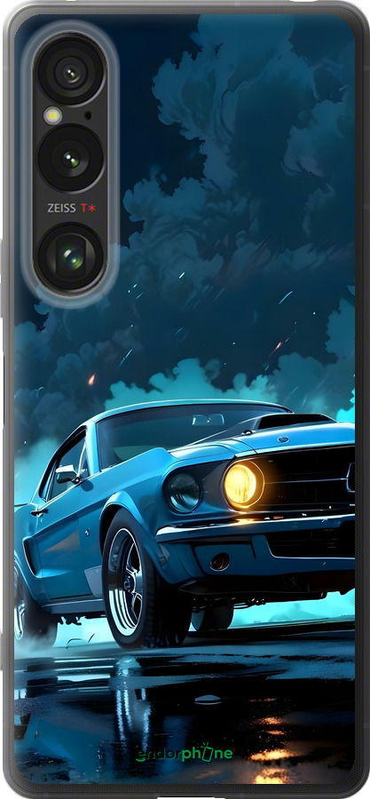 Силиконовый чехол Форд мустанг для Sony Xperia 1 VI - 6374u-3975 изображение 