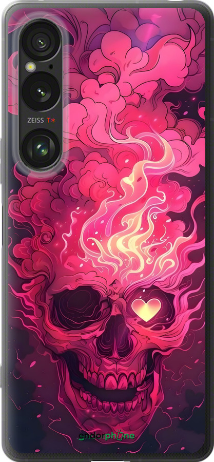 Силіконовий чехол Череп арт для Sony Xperia 1 VI - 6385u-3975 изображение 