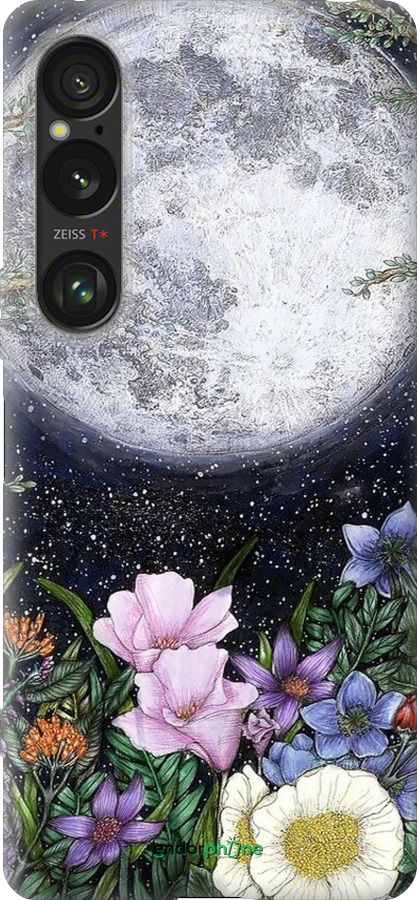 Силиконовый чехол Полночь в саду II для Sony Xperia 1 VI - 6424u-3975 изображение 