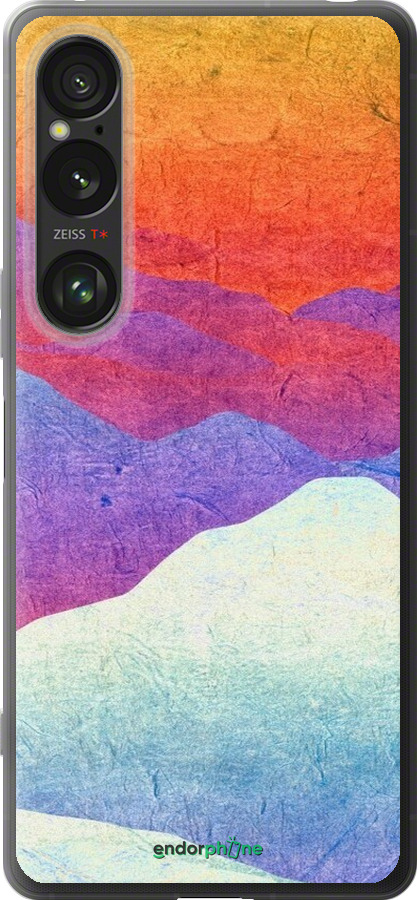 Силіконовий чехол Гірський захід сонця для Sony Xperia 1 VI - 6479u-3975 изображение 