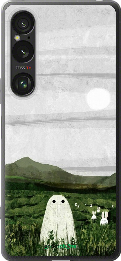 Силиконовый чехол Привидение для Sony Xperia 1 VI - 6492u-3975 изображение 