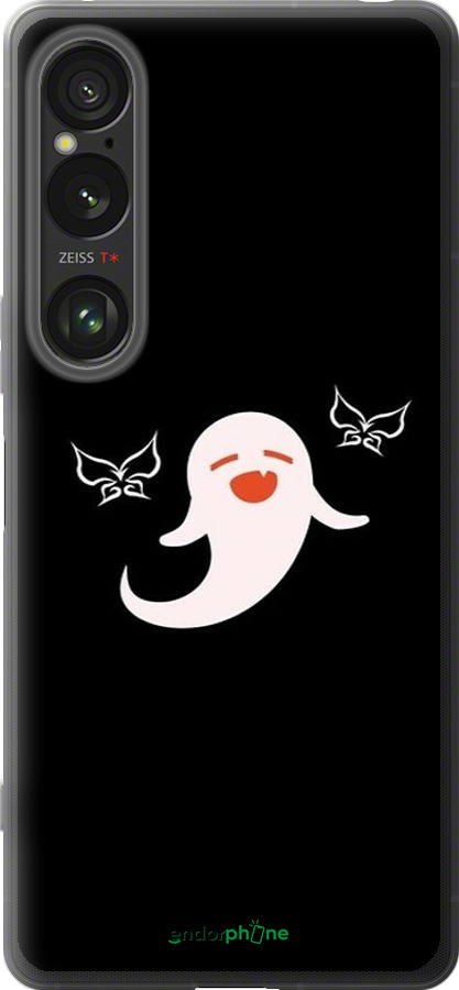 Силіконовий чехол Genshin Impact Ху Тао Мистецтво духу-примари для Sony Xperia 1 VI - 6534u-3975 изображение 