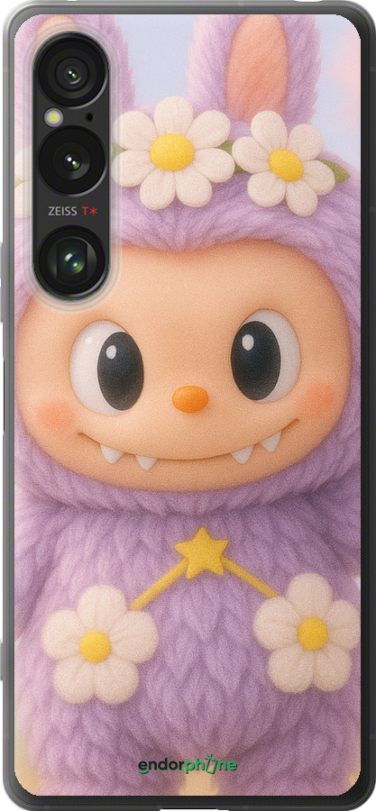 Силіконовий чехол Лабубу 1 для Sony Xperia 1 VI - 6709u-3975 изображение 