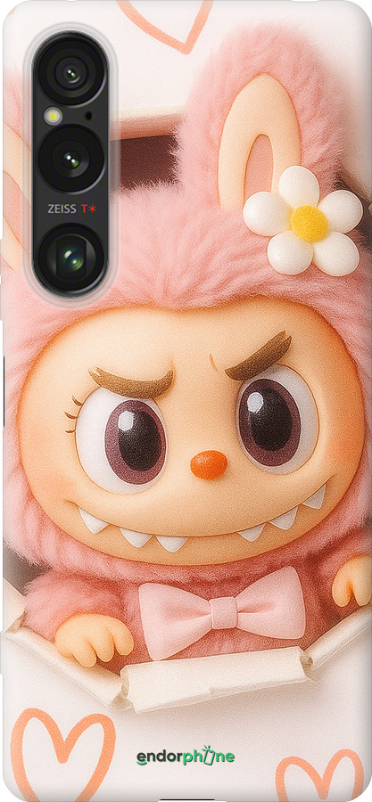 Силиконовый чехол Лабубу 2 для Sony Xperia 1 VI - 6710u-3975 изображение 