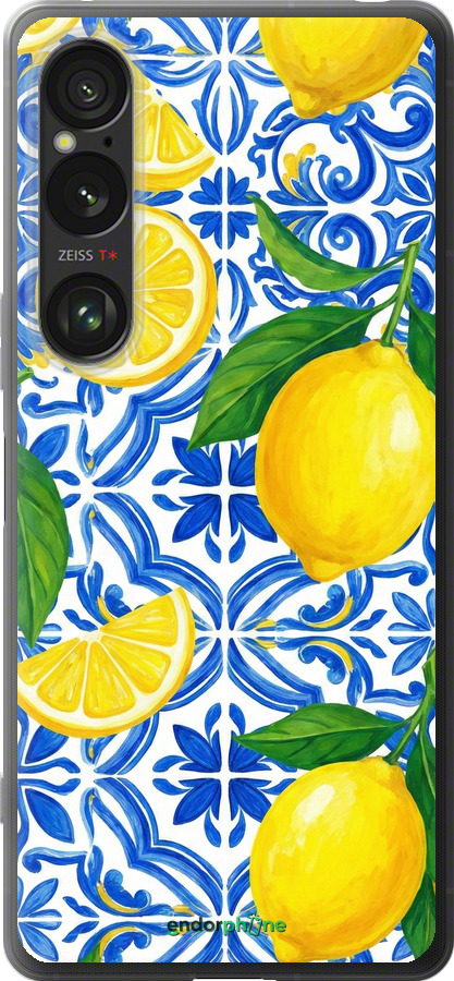 Силиконовый чехол Grocery Girl Italian Summer для Sony Xperia 1 VI - 6766u-3975 изображение 