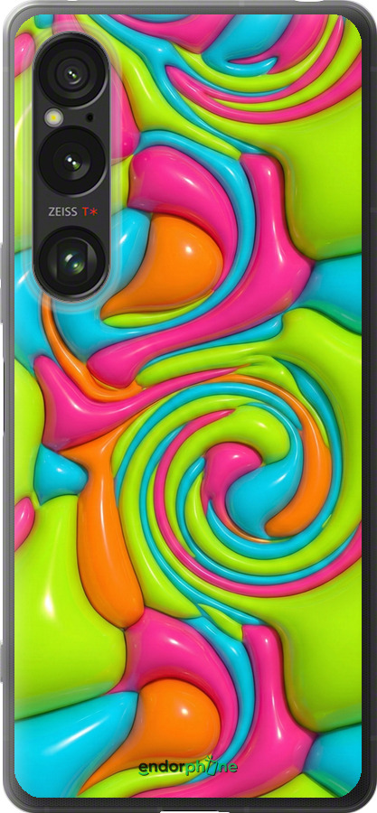 Силиконовый чехол Y2K Jelly Dream для Sony Xperia 1 VI - 6780u-3975 изображение 