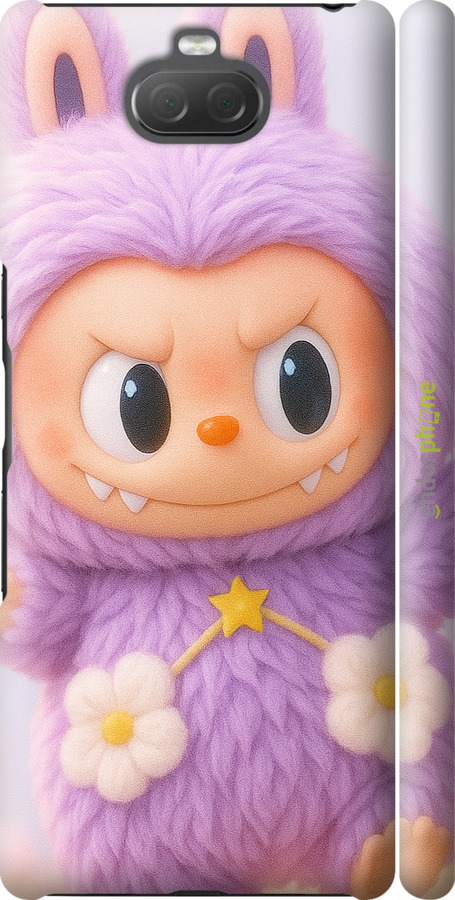 3D пластиковий матовий чехол Лабубу для Sony Xperia 10 I4113 - 6708m-1688 изображение 
