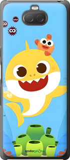 2D пластиковий чехол Бейби Шарк для Sony Xperia 10 I4113 - 6303t-1688 изображение 