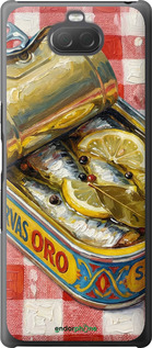 2D пластиковий чехол Vintage Sardine Tin Phone для Sony Xperia 10 I4113 - 6772t-1688 изображение 