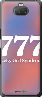 2D пластиковый чехол 'Aesthetic Aura Gradient 777 Lucky Energy' для Sony Xperia 10 I4113 изображение 3