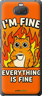 2D пластиковый чехол Funny Cat для Sony Xperia 10 I4113 - 6786t-1688 изображение 