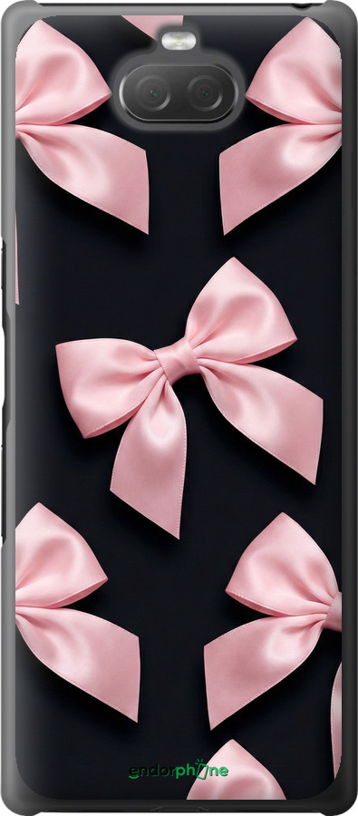 2D пластиковий чехол Coquette Ribbons Dark Coquette для Sony Xperia 10 I4113 - 6767t-1688 изображение 