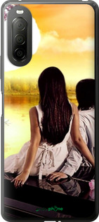 Силиконовый чехол Sunset для Sony Xperia 10 II - 6607u-2528 изображение 