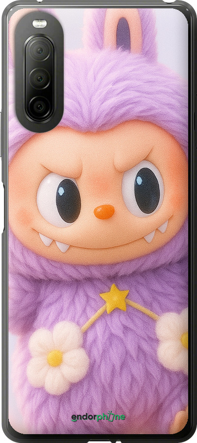 Силиконовый чехол Лабубу для Sony Xperia 10 II - 6708u-2528 изображение 