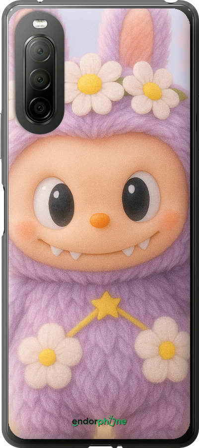 Силиконовый чехол Лабубу 1 для Sony Xperia 10 II - 6709u-2528 изображение 