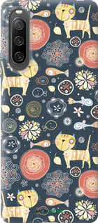 Силиконовый чехол Котята v4 для Sony Xperia 10 IV - 1224u-2789 изображение 