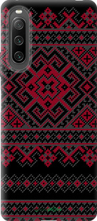 Силіконовий чехол Вишиванка 52 для Sony Xperia 10 IV - 1763u-2789 изображение 