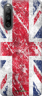 Силиконовый чехол Флаг Великобритании 1 для Sony Xperia 10 IV - 386u-2789 изображение 