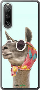 Силіконовий чехол Модна лама для Sony Xperia 10 IV - 4479u-2789 изображение 