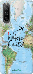 Силиконовый чехол Путешествие для Sony Xperia 10 IV - 4503u-2789 изображение 