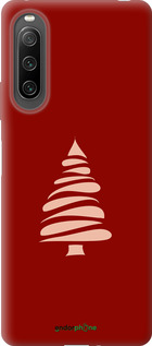 Силиконовый чехол Новогодний 15 для Sony Xperia 10 IV - 4628u-2789 изображение 