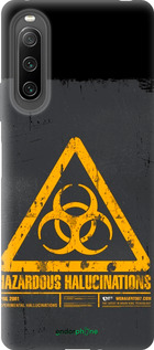 Силиконовый чехол biohazard 28 для Sony Xperia 10 IV - 4846u-2789 изображение 