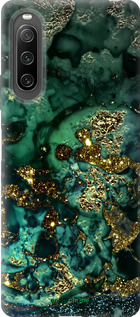Силіконовий чохол 'Мармур золото багатство' для Sony Xperia 10 IV зображення 7