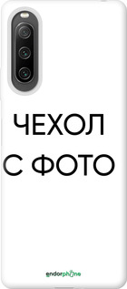 Силиконовый чехол 'Чехол с фото' для Sony Xperia 10 IV изображение 1