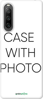 silicone case case 'Photo case' for Sony Xperia 10 IV image 1