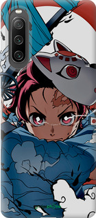 Силіконовий чехол Танджиро Камадо для Sony Xperia 10 IV - 5574u-2789 изображение 