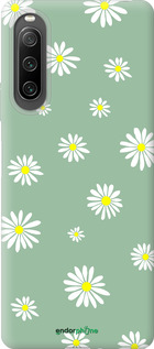 Силиконовый чехол Ромашки v4 для Sony Xperia 10 IV - 5603u-2789 изображение 