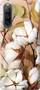 Силиконовый чехол Хлопок для Sony Xperia 10 IV - 5665u-2789 изображение 