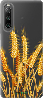 Силиконовый чехол Колоски пшеници для Sony Xperia 10 IV - 5866u-2789 изображение 