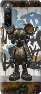 Силиконовый чехол Bronze kaws v2 для Sony Xperia 10 IV - 6098u-2789 изображение 