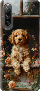 Силиконовый чехол Щенок cocker spaniel для Sony Xperia 10 IV - 6136u-2789 изображение 