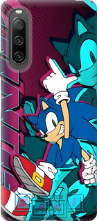 Силиконовый чехол Соник для Sony Xperia 10 IV - 6284u-2789 изображение 