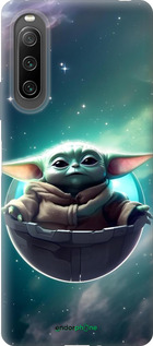 Силиконовый чехол Малышь йода для Sony Xperia 10 IV - 6294u-2789 изображение 