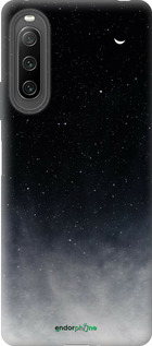 Силиконовый чехол Сині хмари, Синій місяць для Sony Xperia 10 IV - 6396u-2789 изображение 