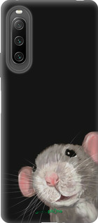 Силиконовый чехол The Peeking Rat для Sony Xperia 10 IV - 6442u-2789 изображение 