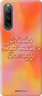 Силиконовый чехол Aura Gradient Main Character Energy Aesthetic Y2K для Sony Xperia 10 IV - 6783u-2789 изображение 