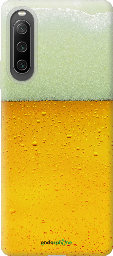 Силиконовый чехол Пиво для Sony Xperia 10 IV - 1145u-2789 изображение 