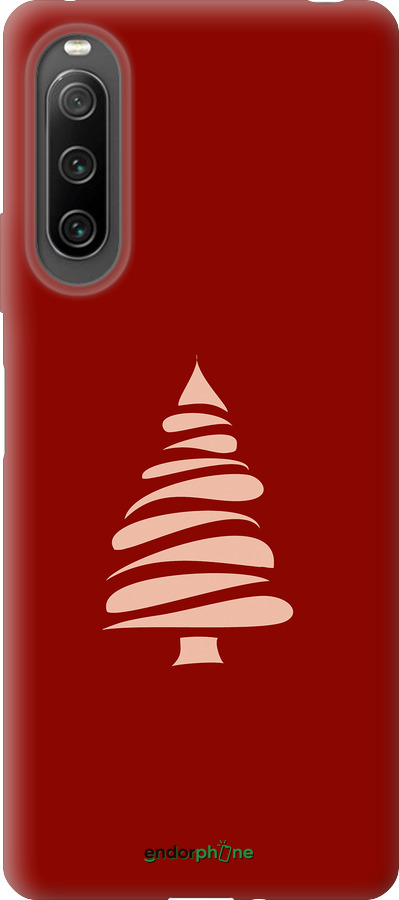 Силиконовый чехол Новогодний 15 для Sony Xperia 10 IV - 4628u-2789 изображение 