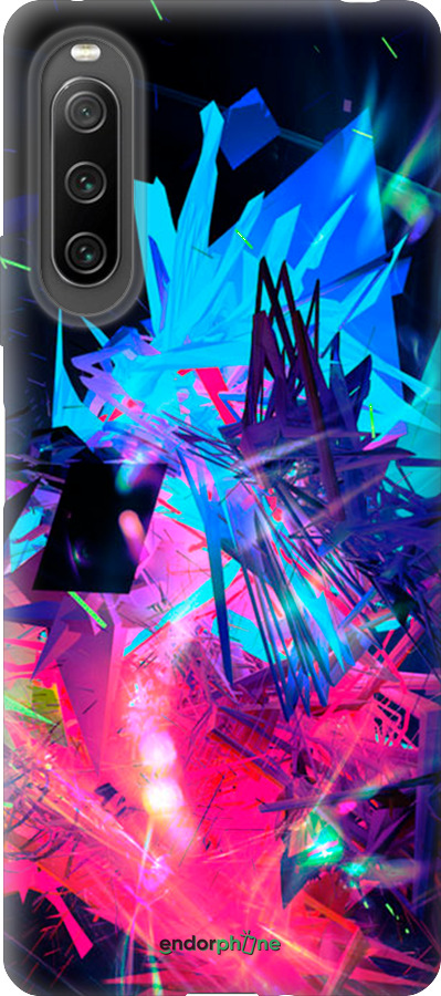 Силиконовый чехол Абстрактный чехол для Sony Xperia 10 IV - 4681u-2789 изображение 