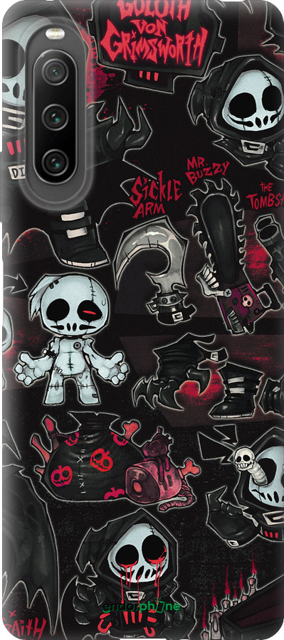 Силиконовый чехол № 5380 для Sony Xperia 10 IV - 5380u-2789 изображение 