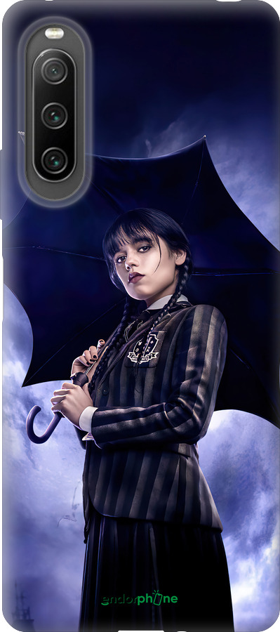 Силиконовый чехол Wednesday v2 для Sony Xperia 10 IV - 5516u-2789 изображение 