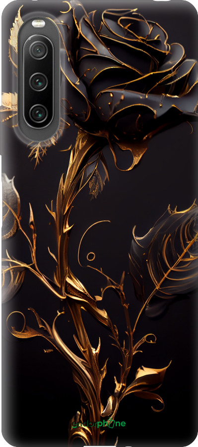 Силиконовый чехол Роза 3 для Sony Xperia 10 IV - 5552u-2789 изображение 