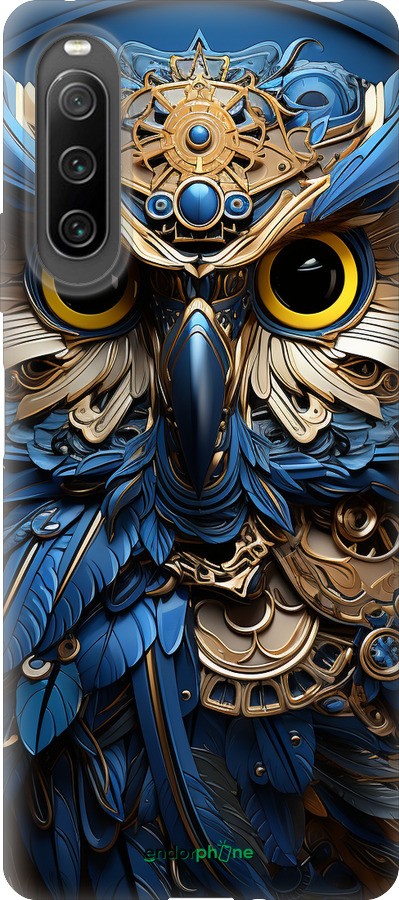 Силиконовый чехол Сова v2 для Sony Xperia 10 IV - 5649u-2789 изображение 