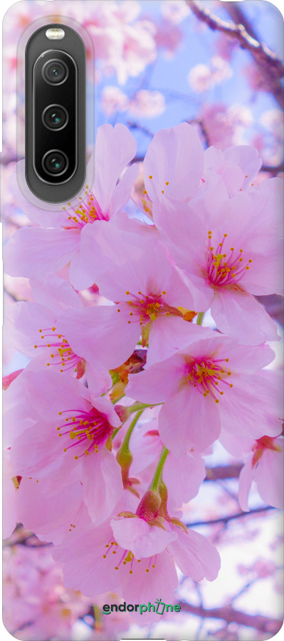 Силиконовый чехол Сакура для Sony Xperia 10 IV - 6029u-2789 изображение 