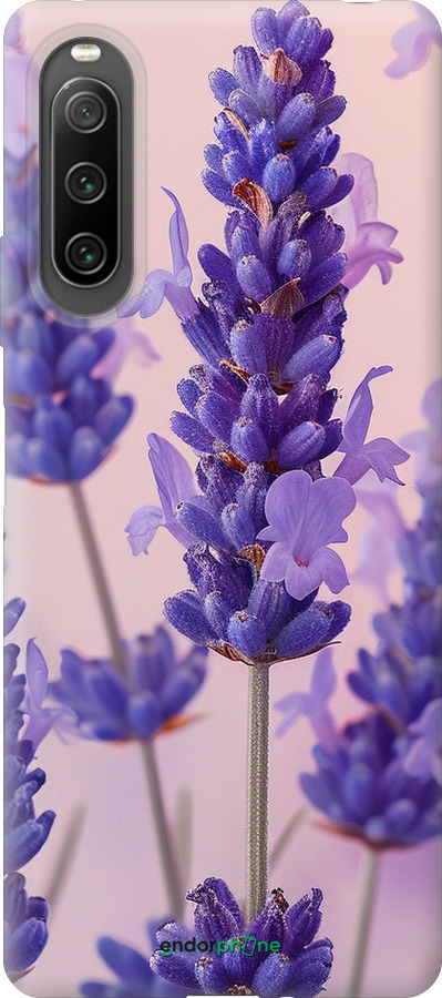 Силиконовый чехол Лаванда для Sony Xperia 10 IV - 6037u-2789 изображение 