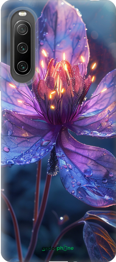 Силіконовий чехол Магічна квітка для Sony Xperia 10 IV - 6038u-2789 изображение 